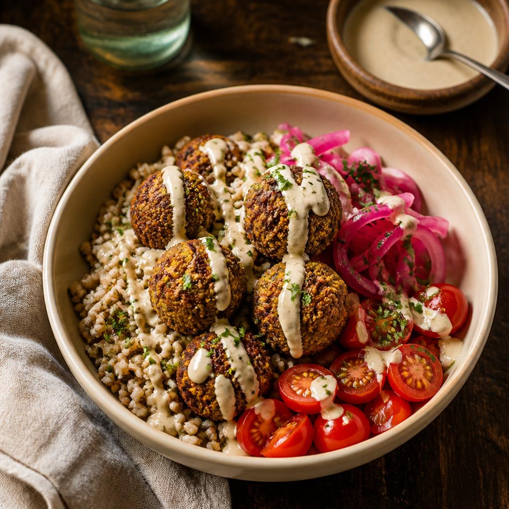 Crispy Falafel Bowl