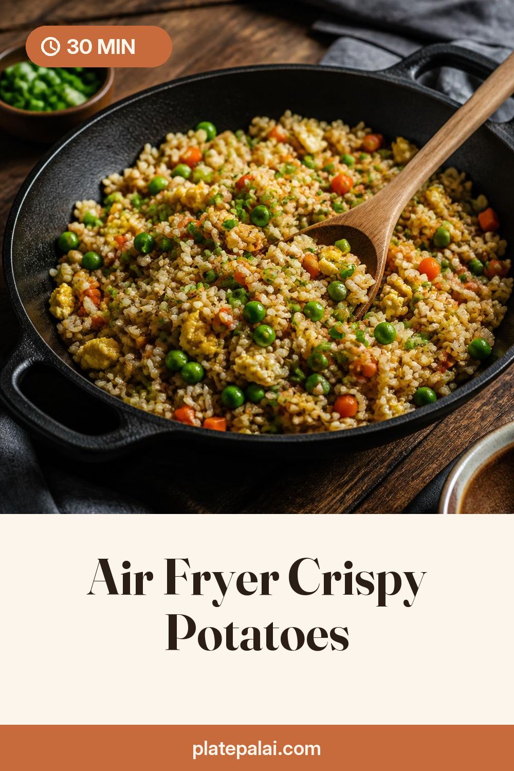 Air Fryer Crispy Potatoes recipe pin