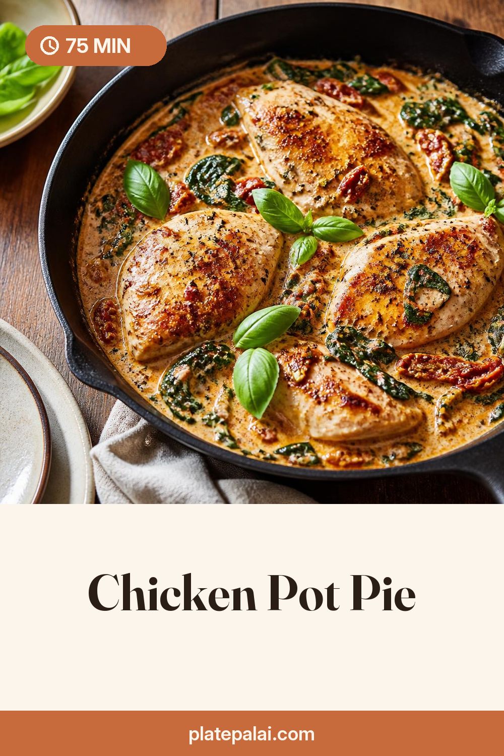 Chicken Pot Pie recipe pin