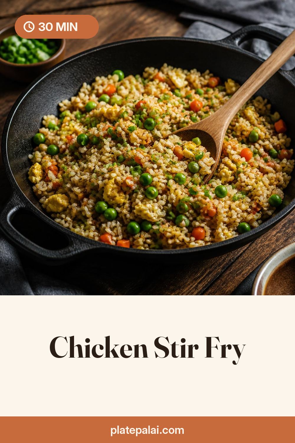 Chicken Stir Fry recipe pin