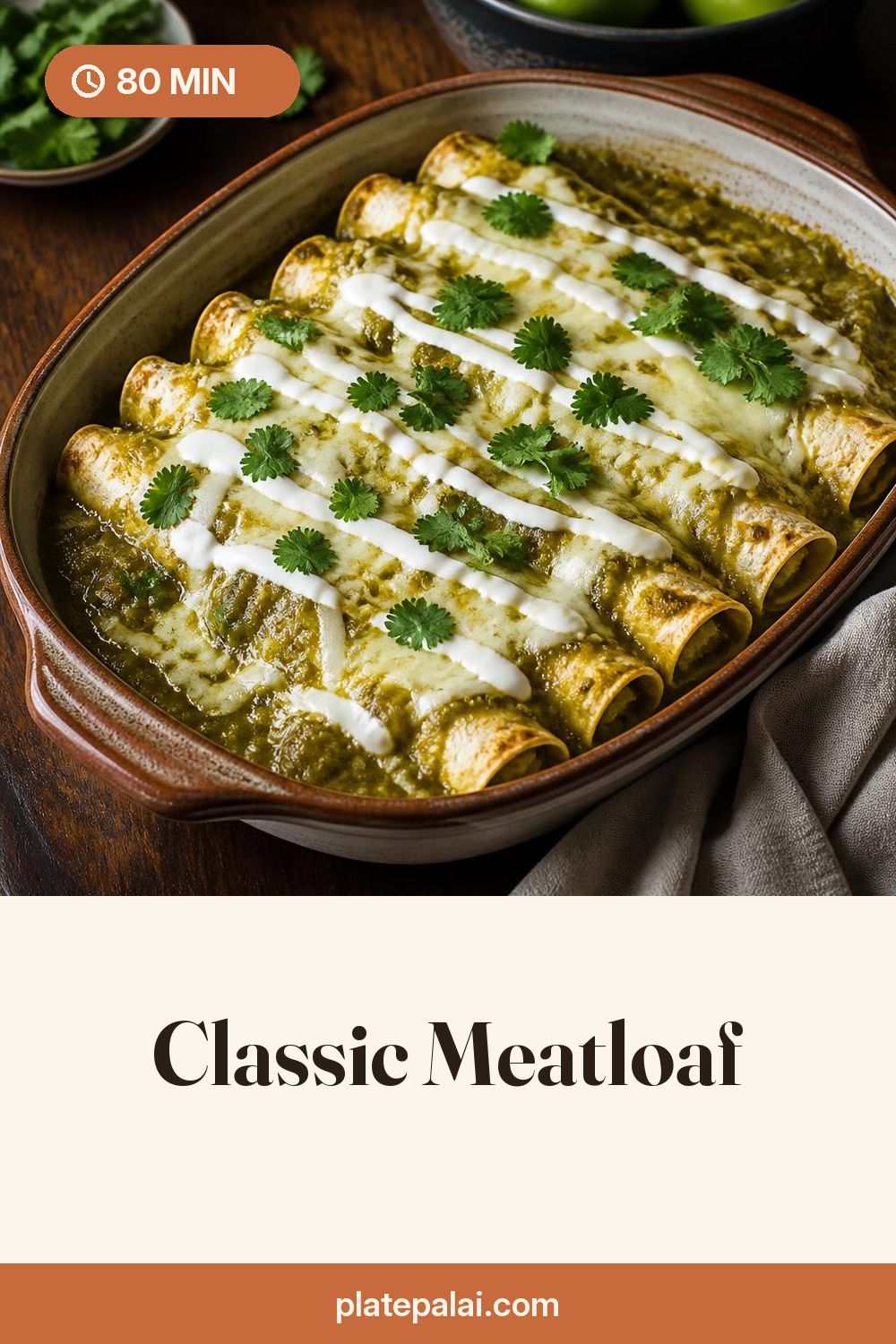 Classic Meatloaf recipe pin