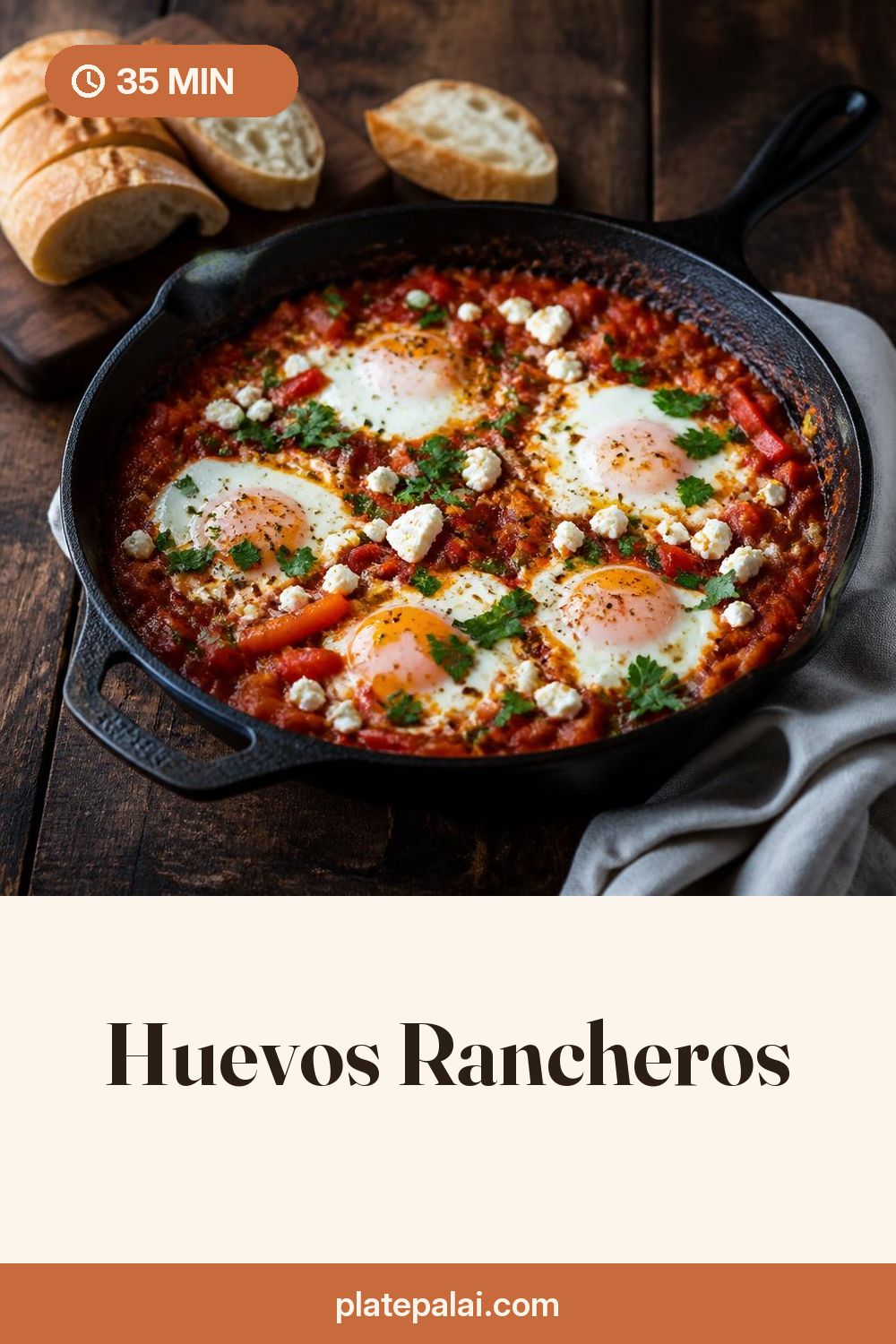 Huevos Rancheros recipe pin