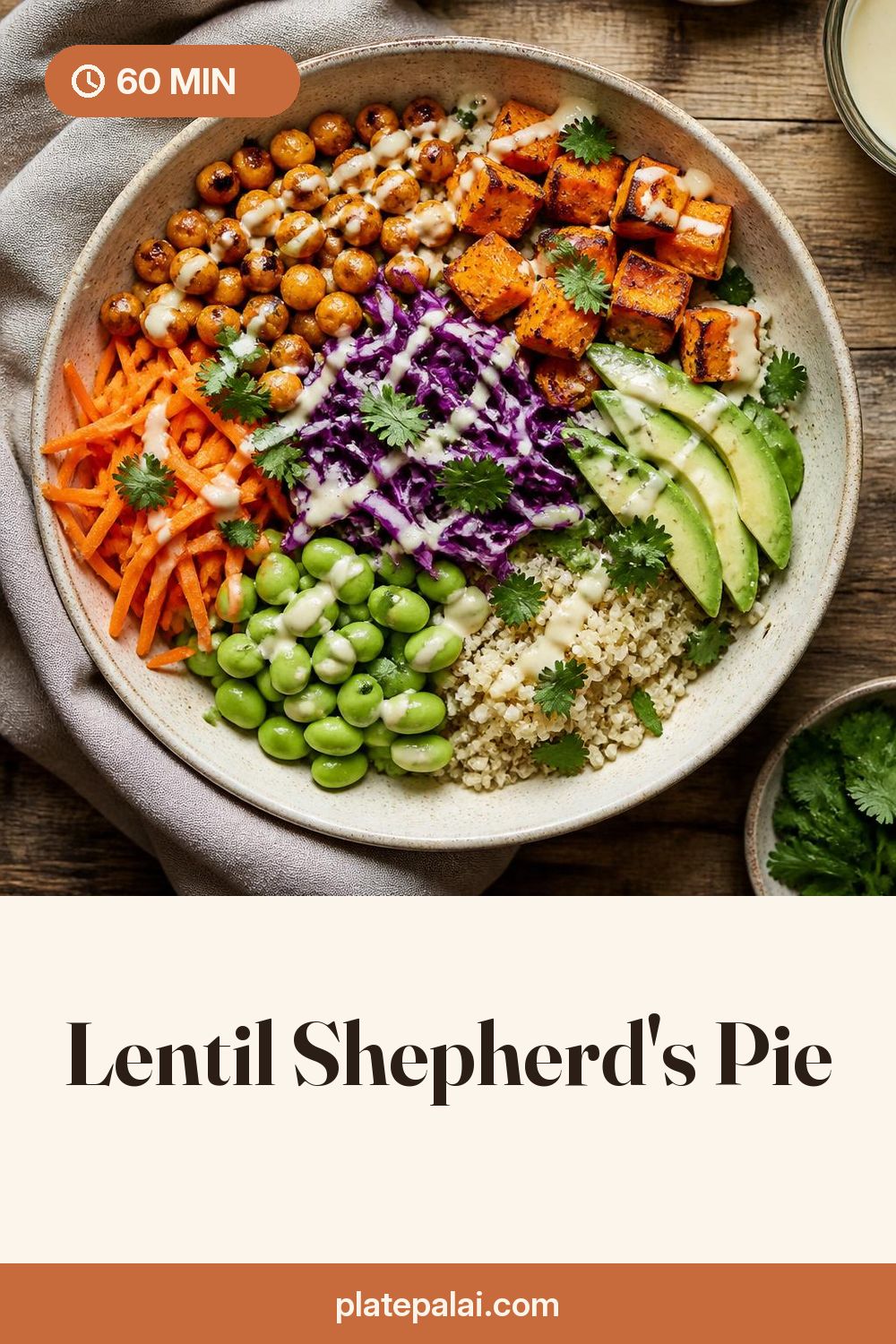 Lentil Shepherd's Pie recipe pin