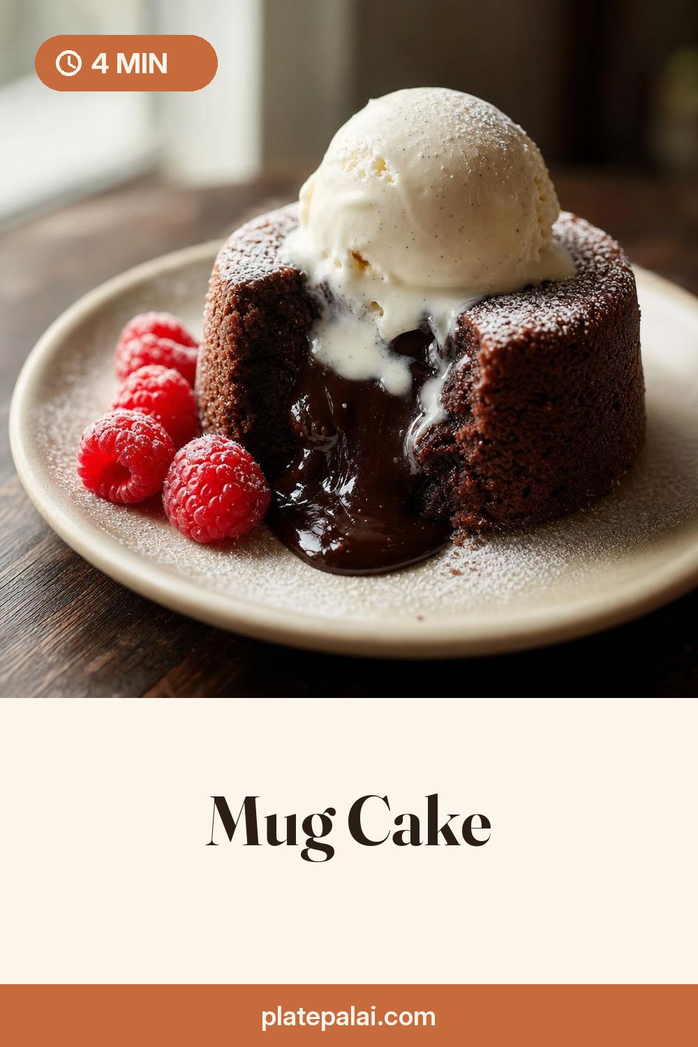 Mug Cake recipe pin