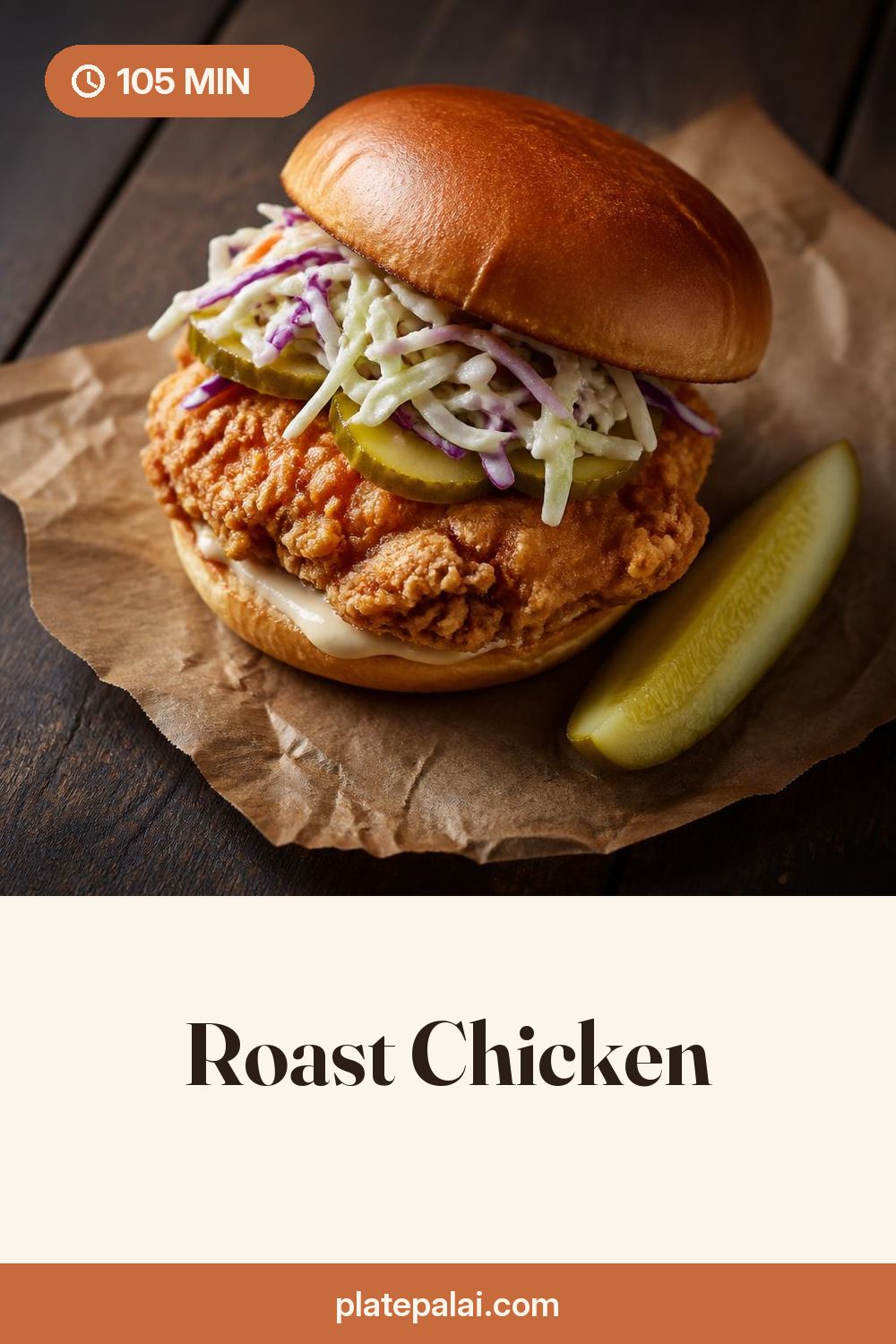 Roast Chicken recipe pin