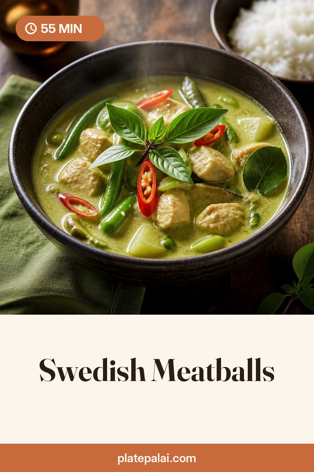 Swedish Meatballs recipe pin