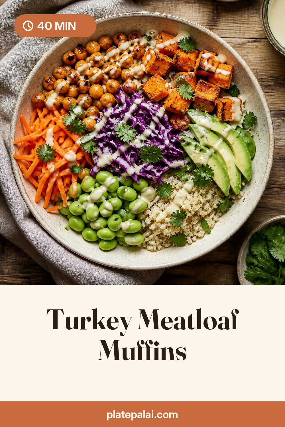 Turkey Meatloaf Muffins recipe pin